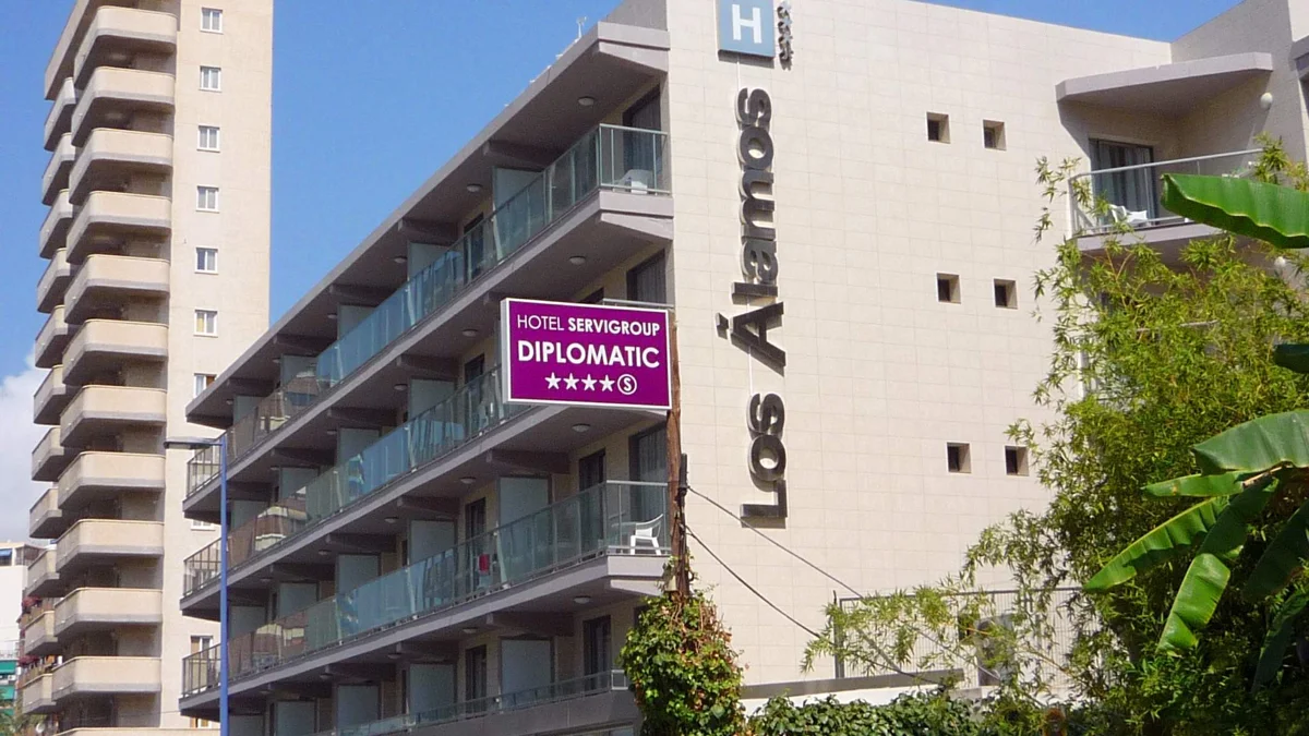 Hotel Los Álamos de Benidorm, imagen de archivo del sector hotelero español