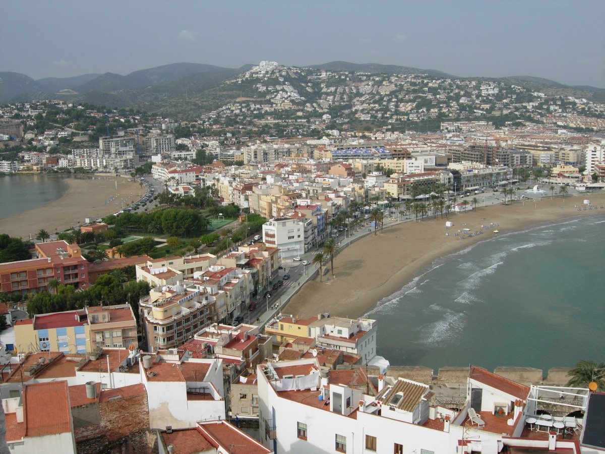 Playas y frente urbano de Peñíscola, imagen de recurso del destino del festival gastronómico